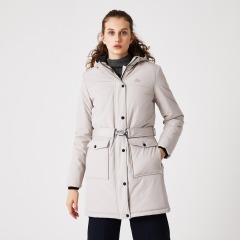 Женская куртка Lacoste с поясом