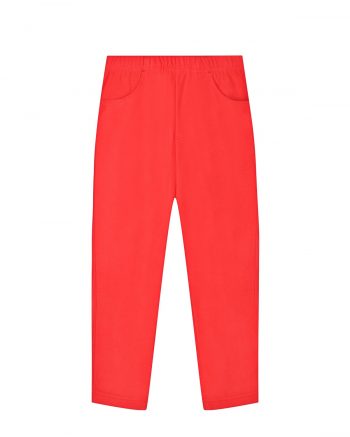 Красные флисовые брюки Poivre Blanc детские