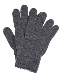 Темно-серые базовые перчатки Catya детское