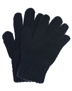 Темно-синие перчатки из шерсти MaxiMo детское