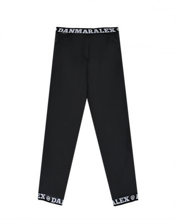 Черные болоневые брюки Dan Maralex детские артикул 1655554 по цене 8499рублей в Москве