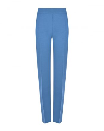Голубые брюки slim fit со стрелками MRZ