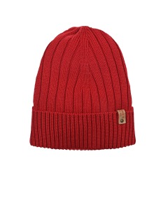 Базовая красная шапка из шерсти Il Trenino детская