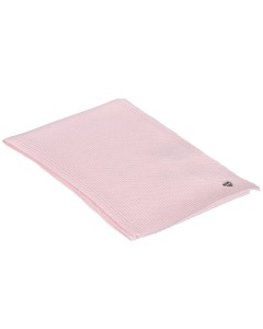Нежно-розовый шарф из шерсти, 20х140 см Il Trenino детское