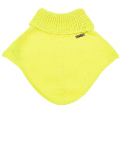 Желтый шарф-горло из шерсти Il Trenino детский
