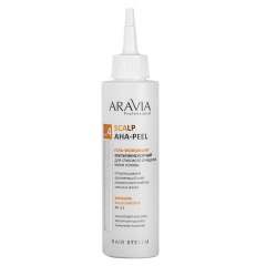 Aravia Professional Гель-эксфолиант мультикислотный для глубокого очищения кожи головы Scalp AHA-Peel, 150 мл (Aravia Professional, Уход за волосами)