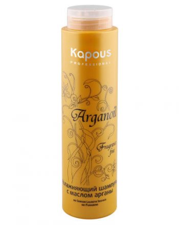 Kapous Professional Увлажняющий шампунь для волос с маслом арганы, 300 мл (Kapous Professional, Fragrance free)