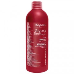 Kapous Professional Бальзам разглаживающий с глиоксиловой кислотой серии GlyoxySleek Hair, 500 мл (Kapous Professional)