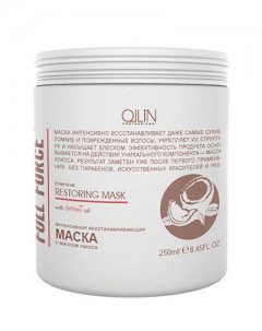 Ollin Professional Интенсивная восстанавливающая маска с маслом кокоса, 250 мл (Ollin Professional, Full Force)