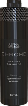Estel Шампунь для волос с экстрактом гуараны и зеленого чая Chrome, 1000 мл (Estel, Alpha homme)