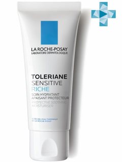La Roche-Posay Увлажняющий питательный крем для сухой чувствительной кожи Sensitive Riche, 40 мл (La Roche-Posay, Toleriane)