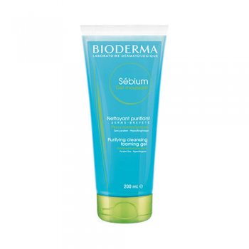 Bioderma Очищающий гель-мусс для жирной и проблемной кожи, 200 мл (Bioderma, Sebium)
