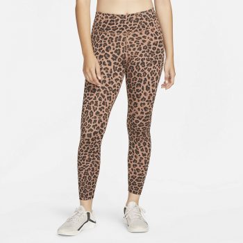 Женские леггинсы Nike One Women's Mid-Rise Printed Leggings