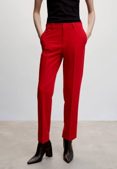 Купить брюки женские Mango красные в Москве недорого. Интернет магазинlikenilook.ru