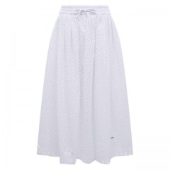 Хлопковая юбка Miu Miu