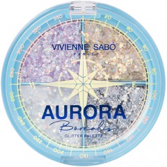 VIVIENNE SABO Палетка глиттеров Aurora Borealis