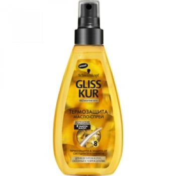GLISS KUR Спрей-масло для волос OIL NUTRITIVE термозащита