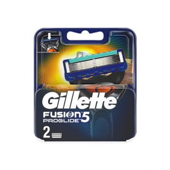 GILLETTE Сменные кассеты для бритья FUSION ProGlide
